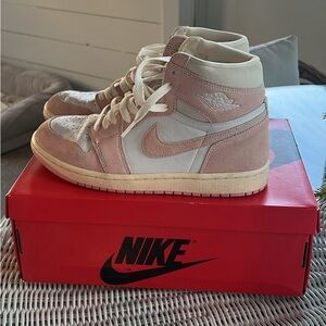 Air jordan 1 light pink size 9 women